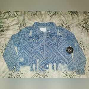 one 5 one Blue Casual Button Down Shirt